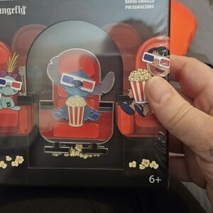 Loungefly Stitch Popcorn Enamel Pin